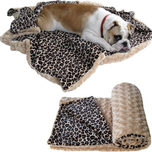 Luxury custom dog blankets for any size dog